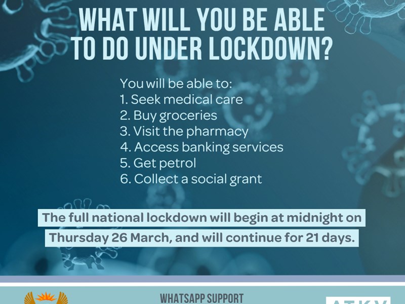 SA National Lockdown
